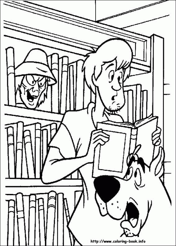 Scooby Doo kolorowanki